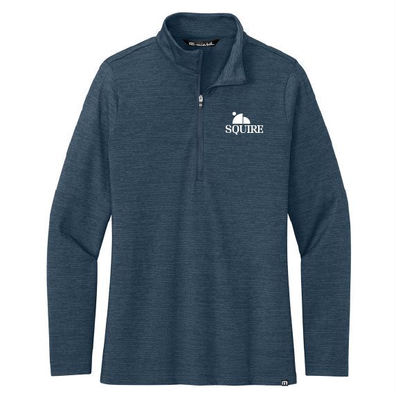 Women's TravisMathew 1/4 Zip (Indigo)